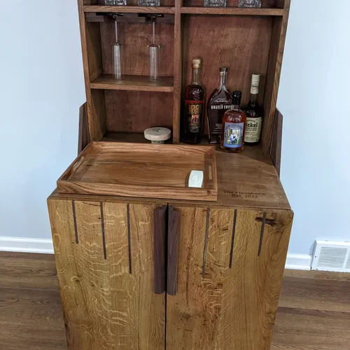 "The Alex" Whiskey Cabinet