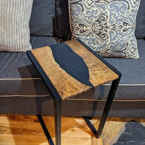 Epoxy Couch Table