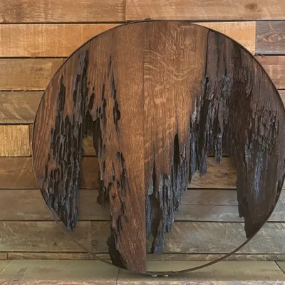 Hanging Art (Whiskey Barrel Rim)